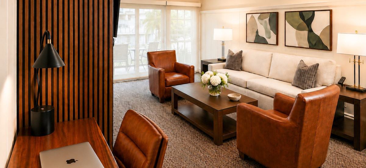Premium 1-Bedroom Suite with 2 Bathrooms & Jetted Tub