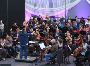 Opera Under the Stars Rehearsal