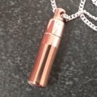 Curves Copper Pendant Stash