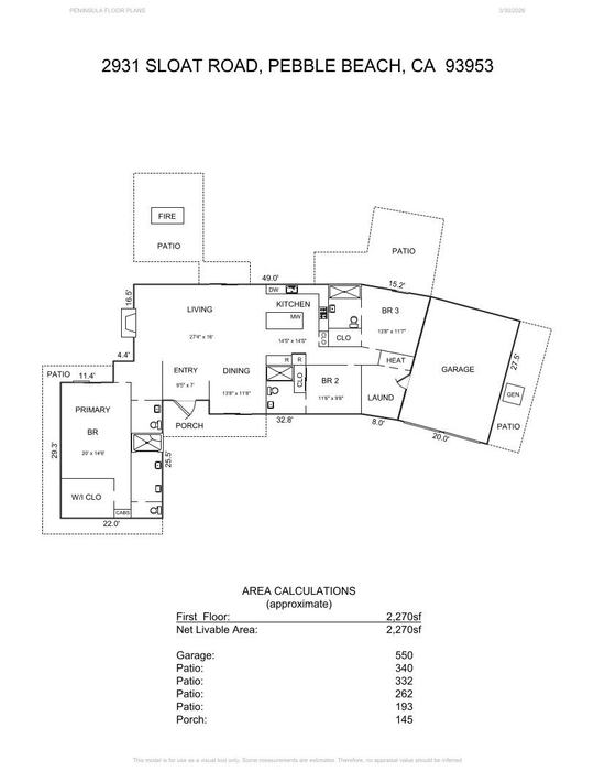2931 Sloat Road - SOLD, Pebble Beach