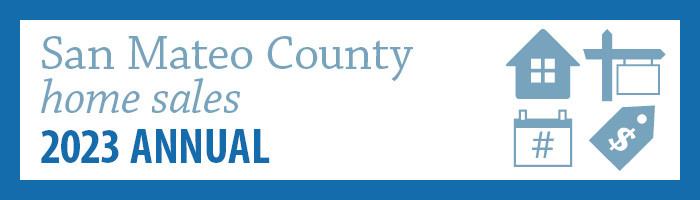 Infographic: San Mateo County Home Sales | 2023 Annual