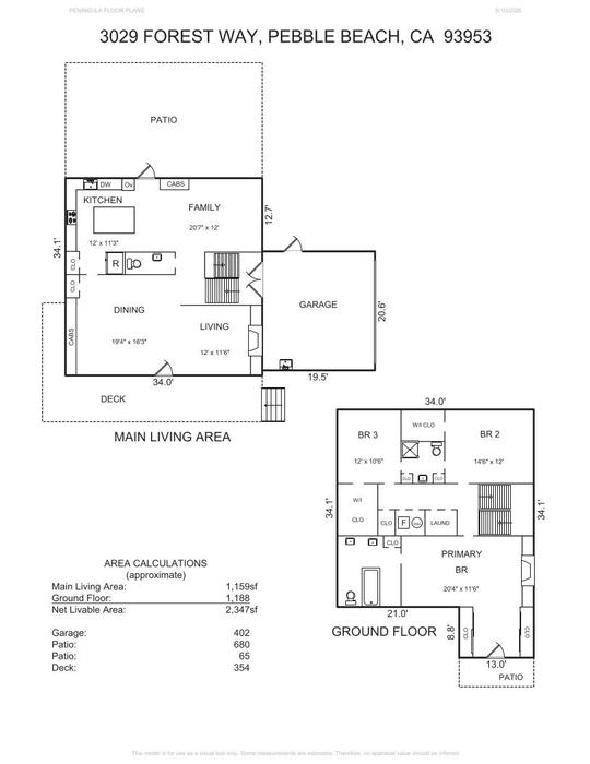 3029 Forest Way, Pebble Beach
