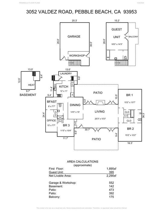 3052 Valdez Road - SOLD, Pebble Beach