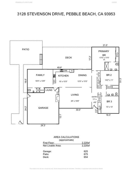 3128 Stevenson Drive - SOLD, Pebble Beach