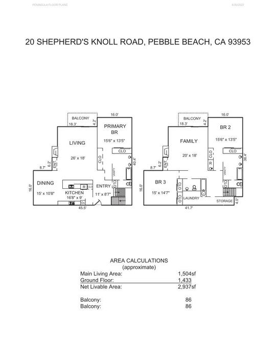 20 Shepherd's Knoll - SOLD, Pebble Beach