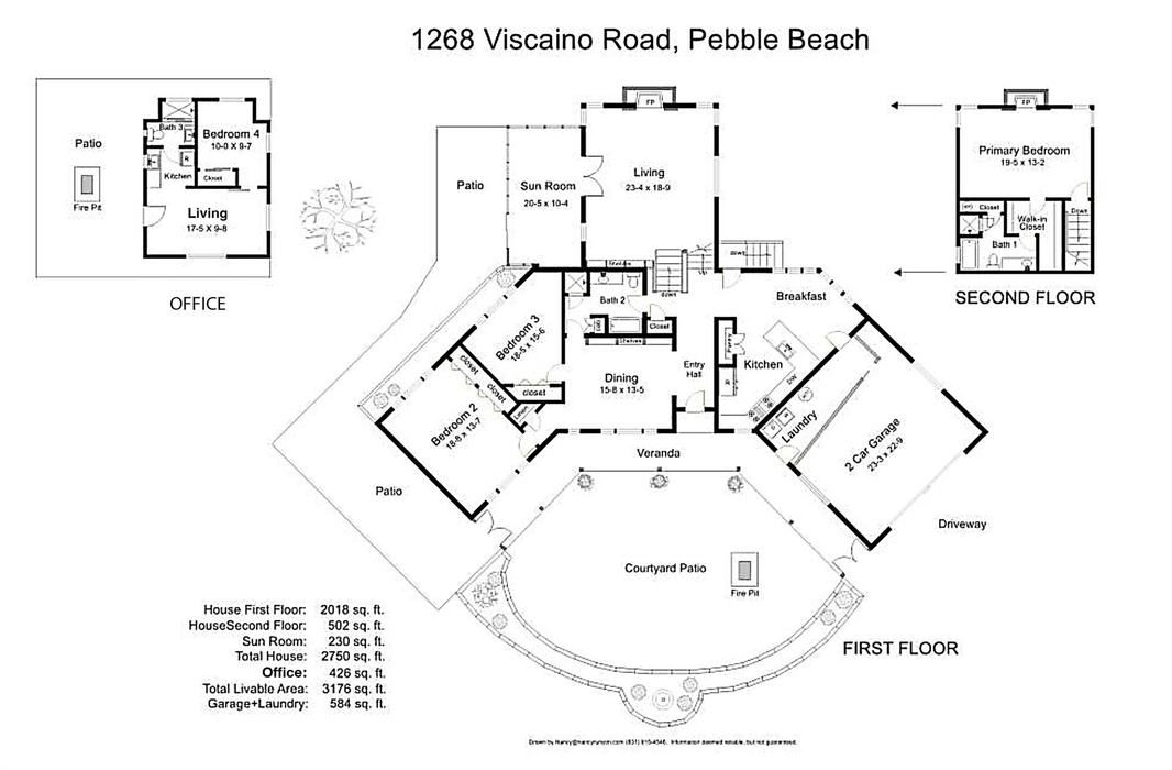 1268 Viscaino Road - SOLD, Pebble Beach