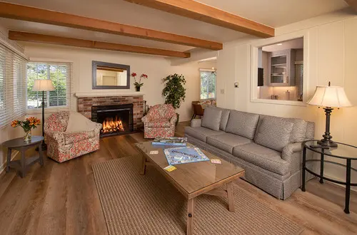 Image about The Lodge : King Cottage Suite, Kitchen, Fireplace, Pet-Friendly