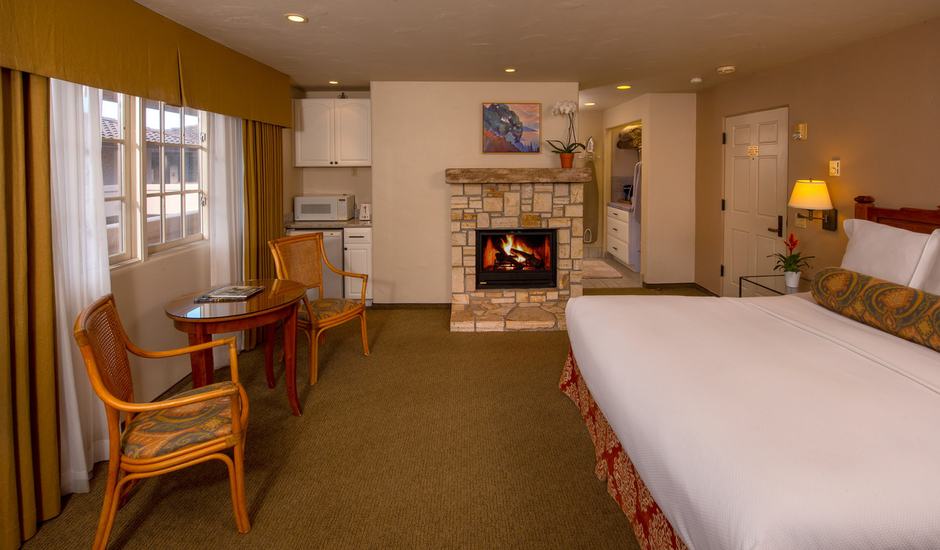 King Room with Fireplace - Image #1