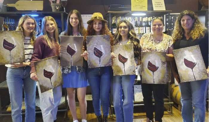 Paint n' Sip or Sea Glass Art Workshop