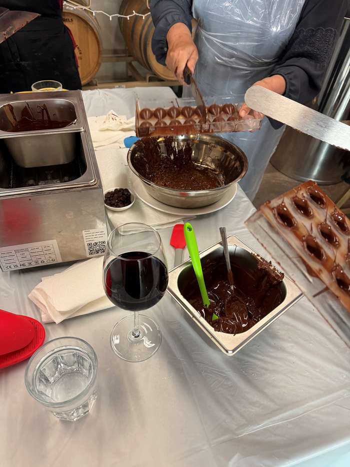 Chocolate Truffle Making Workshop with Wine Tasting