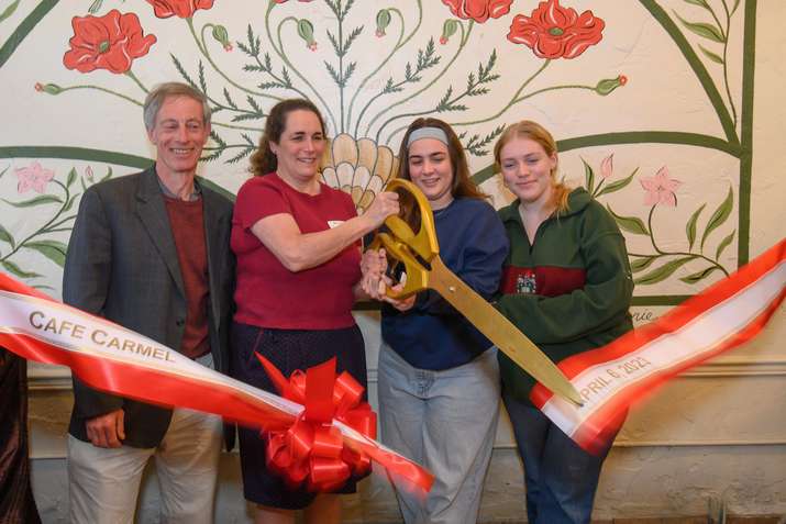 Cafe Carmel Ribbon Cutting: Image #1939