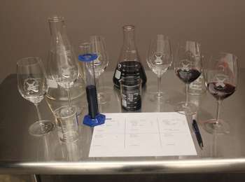 Image of blending glasses and instructions