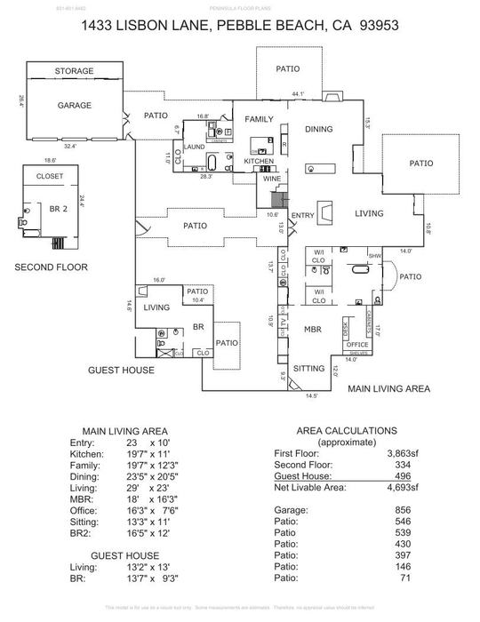 1433 Lisbon Lane - SOLD, Pebble Beach