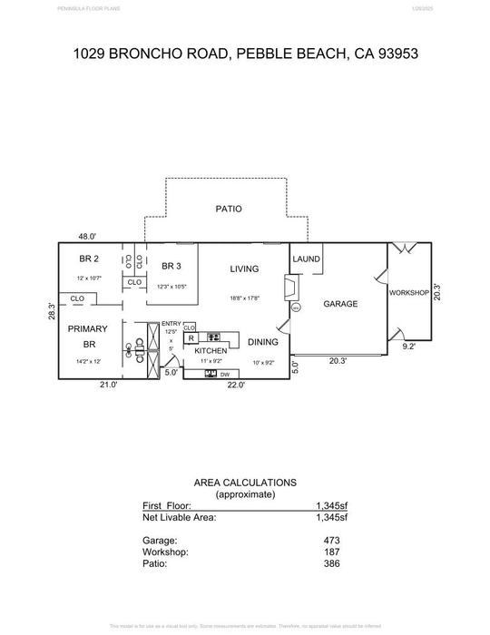 1029 Broncho Road - SOLD, Pebble Beach
