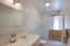 Bathroom shower with full sliding glass door (Image 14)