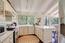 Large kitchen windows and track lightings (Image 10)