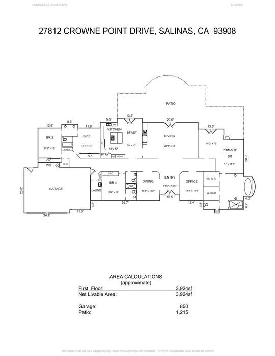 27812 Crowne Point Drive - SOLD, Salinas
