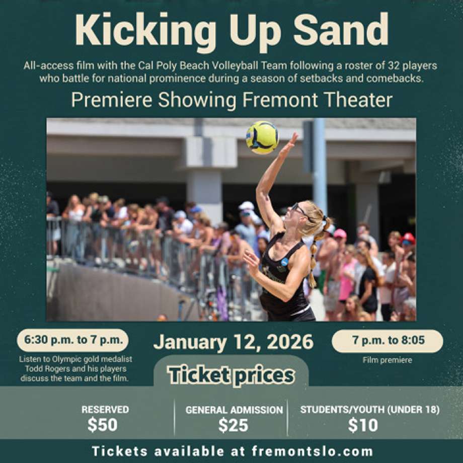 Kicking Up Sand: Cal Poly Beach Volleyball Film Premiere
