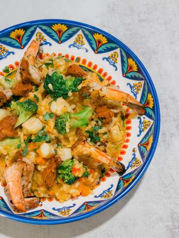 Image about Seafood Risotto "Calabrese"