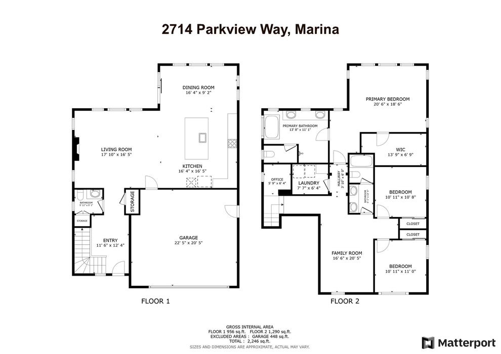 2714 Parkview Way - SOLD, Marina