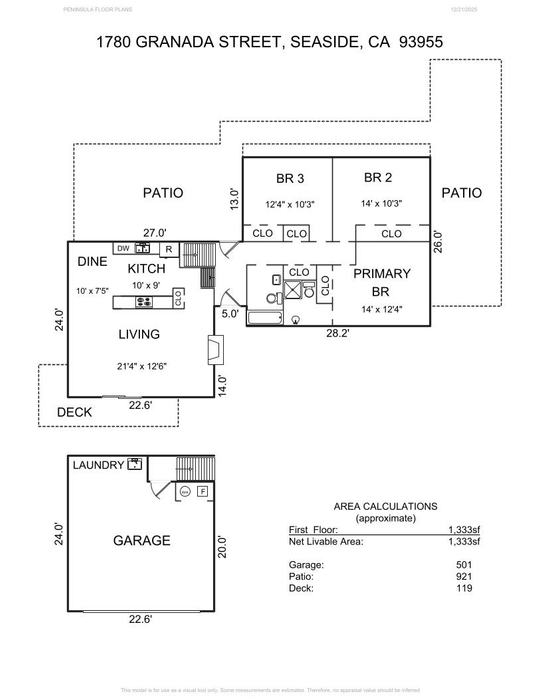 1780 Granada Street - SOLD, Seaside