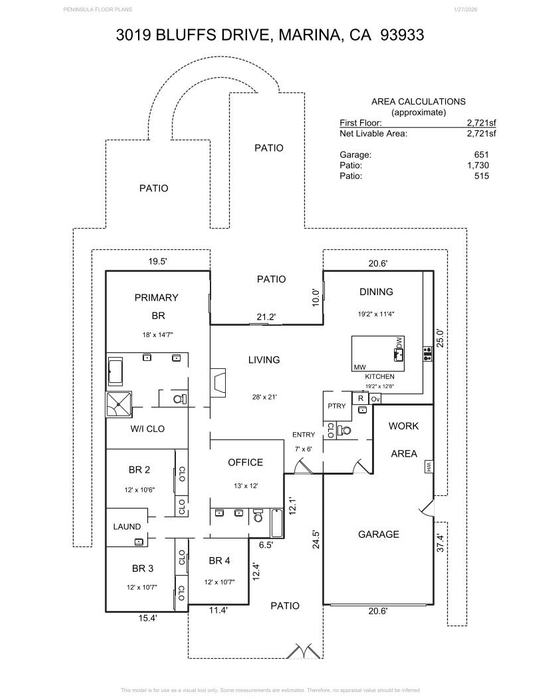 3019 Bluffs Drive - SOLD, Marina