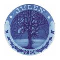 Royal Copenhagen Christmas Plate