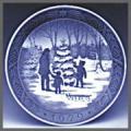 Royal Copenhagen Christmas Plate