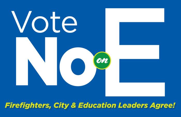 No On Measure E Redwood City