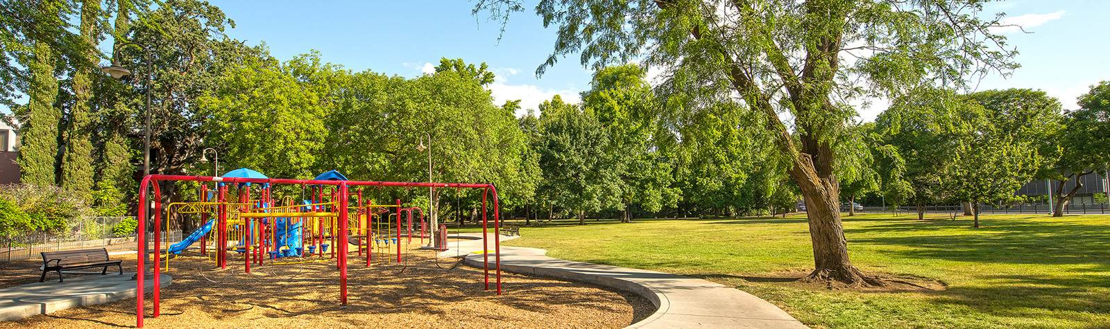 Relax or Play in Beautiful Children's Park