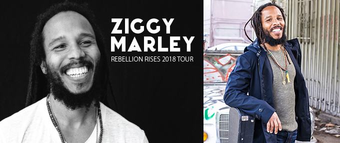 ZIGGY MARLEY Rebellion Rises 2018 Tour