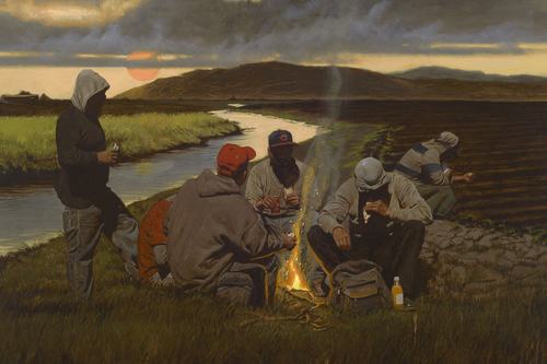 Salinas River at Dawn, 2024