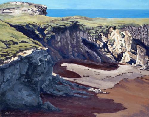 Pt. Buchon, Dragon's Tooth, Cliffside, 2022