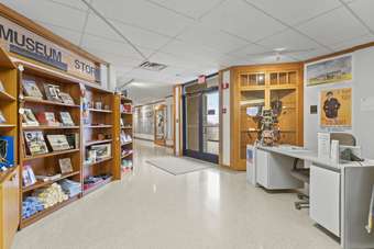 Image about Museum Entrance and Gift Shop