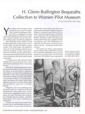 Image about H. Glenn Buffington Collection