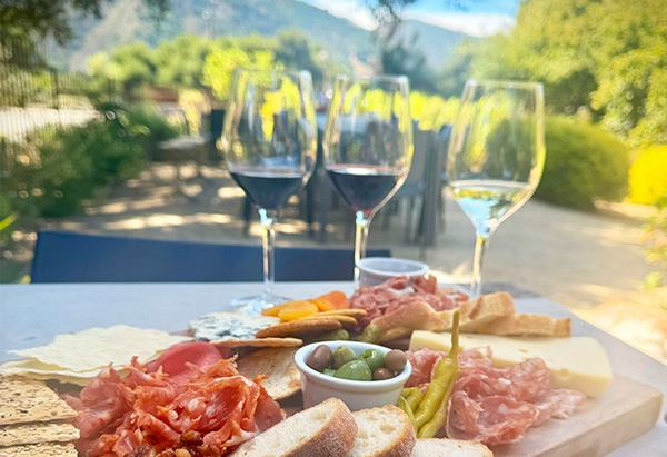 Lunch & Wine Tasting in Sunny Carmel Valley Village