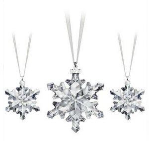 Swarovski 2012 Christmas Ornaments Set