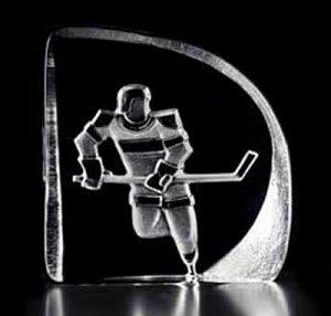 Ice Hockey Player by Mats Jonasson