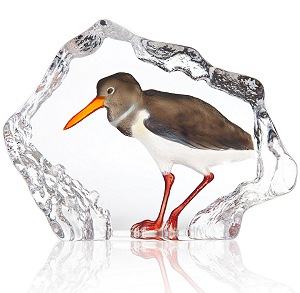 Mats Jonasson Crystal Painted Sandpiper 34271