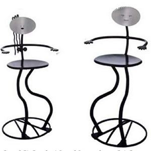 He She Barstools SOLD SEPARATELY