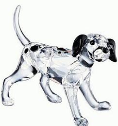 Swarovski Dalmatian Puppy Standing - Retired