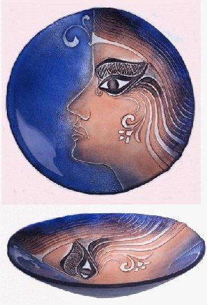 Mats Jonasson Athena Bowl Blue, large