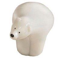 Orient and Flume Polar Bear Glass Sculpture
