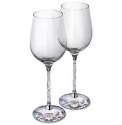 Swarovski Crystalline White Wine Glasses (Set of 2)