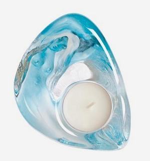 Ran - Mats Jonasson Crystal Candlelight Tealite holder