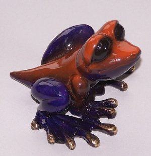 Orange-Purple Dezerae Frog, Large