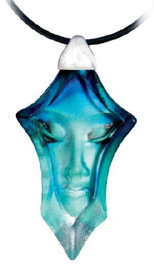 Mats Jonasson Morgana Blue Crystal Necklace