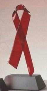 Remembrance Ribbon, red large - Special order