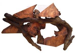 Soaring Through Time Redwood Abstract Wall Sculpture