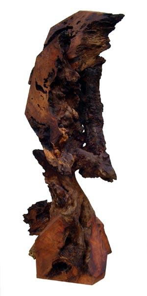 Collaborating Minds Abstract Redwood Sculpture - Daryl Stokes SPECIAL